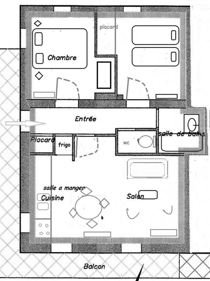 "Chalet Les Aravis" Chalet Et Appartements Льо Гран-Борнан Екстериор снимка